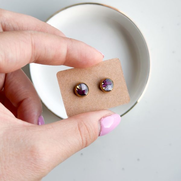 kolczyki handmade, sztyfty z kwiatami, rękodzieło, kolczyki z żywicy, biżuteria z prawdziwych kwiatów, eleganckie kolczyki ręcznie robione, biżuteria handmade