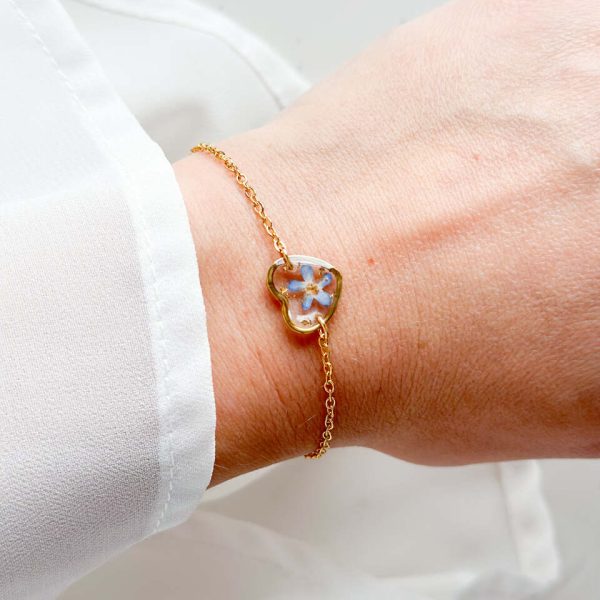 Bransoletka z niezapominajką