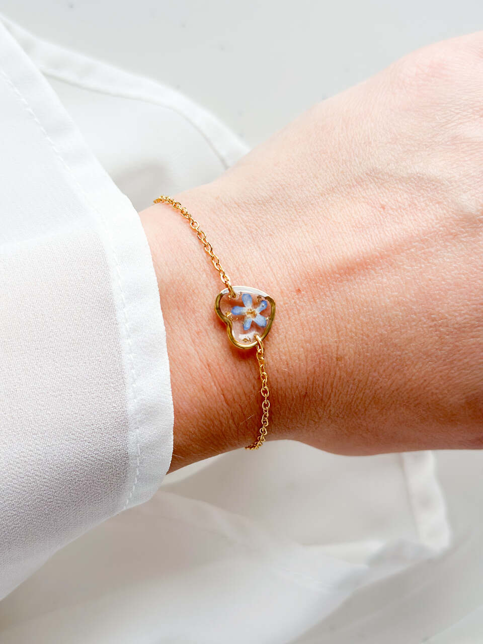 Bransoletka z niezapominajką